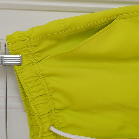 Medium DSG Beach Pool Neon Green Mesh Lined Lifestyle Shorts Swim Trunks - Picture 6 of 9